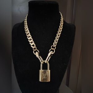 Louis Vuitton Lock Necklace